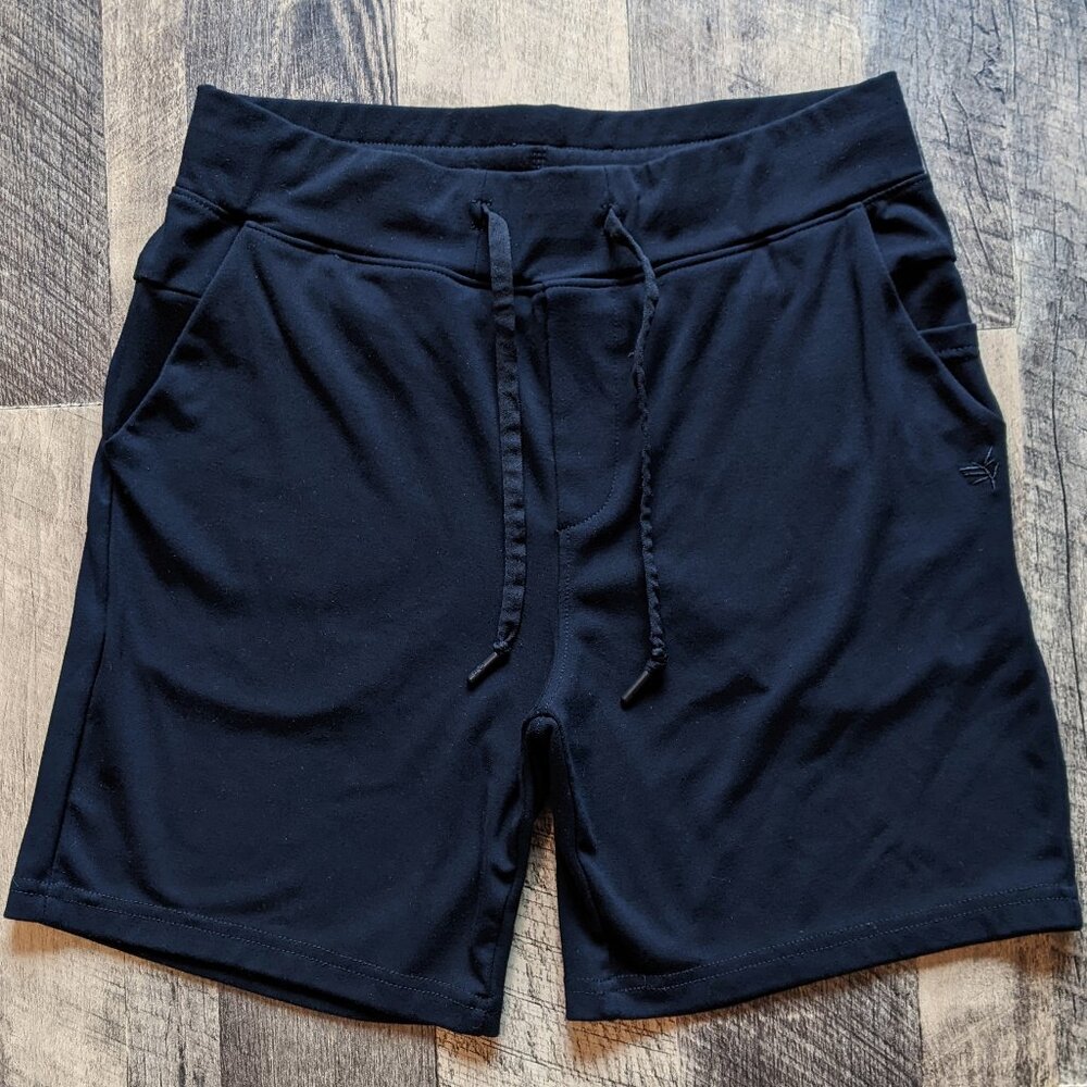 Cozy Earth Brushed Bamboo Shorts Black Small